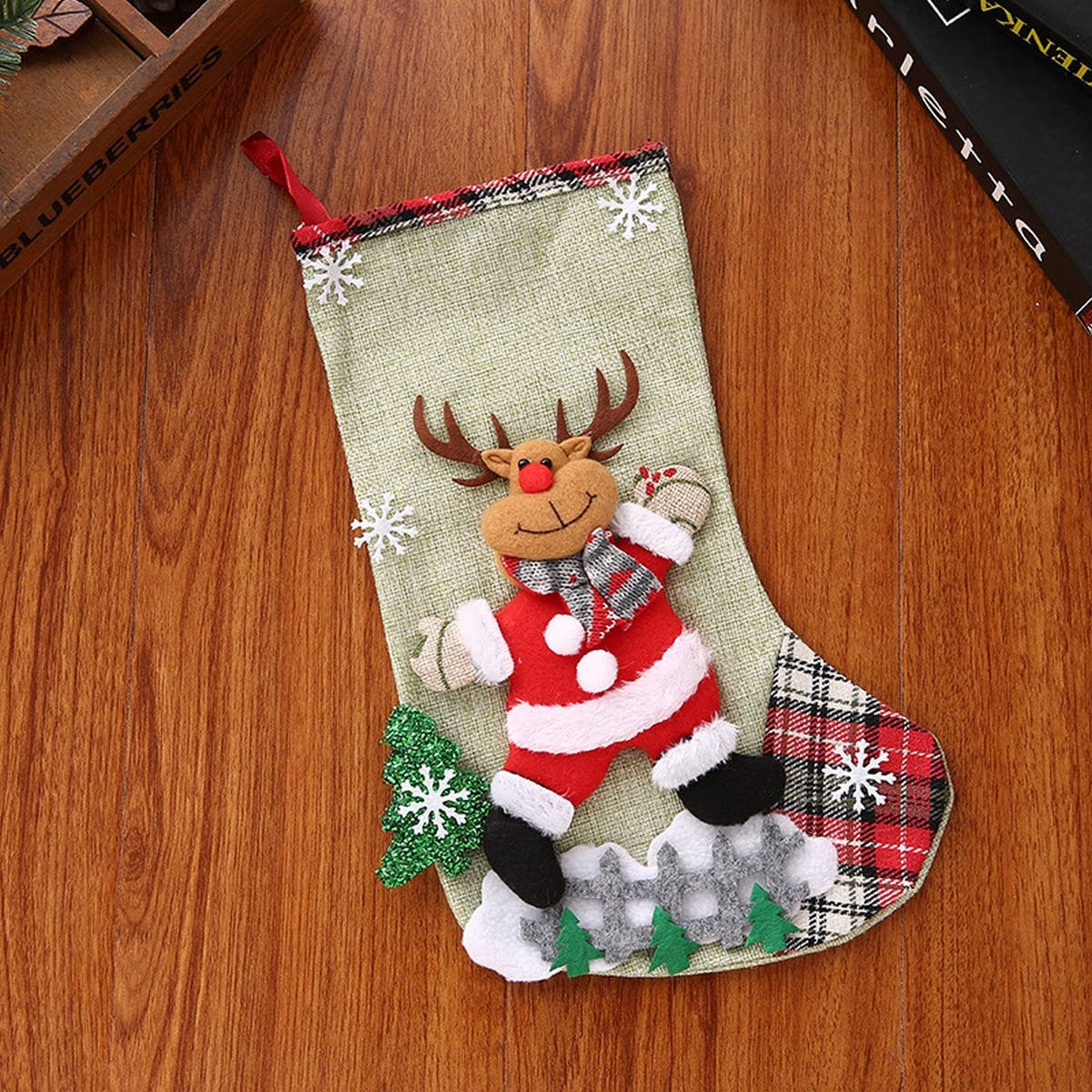 CHRISTMAS CHILDRENS CANDY BAG GIFT BAG_CWMM1890