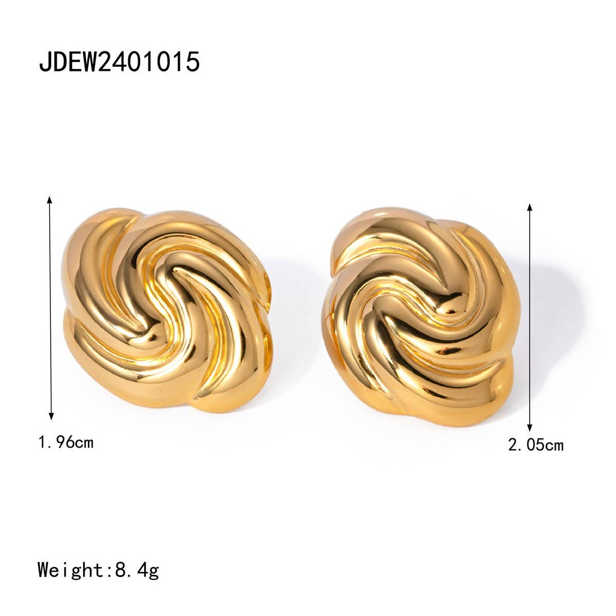 EUROPEAN AND AMERICAN SPIRAL VORTEX SHAPE EARRINGS_CWAJE1779