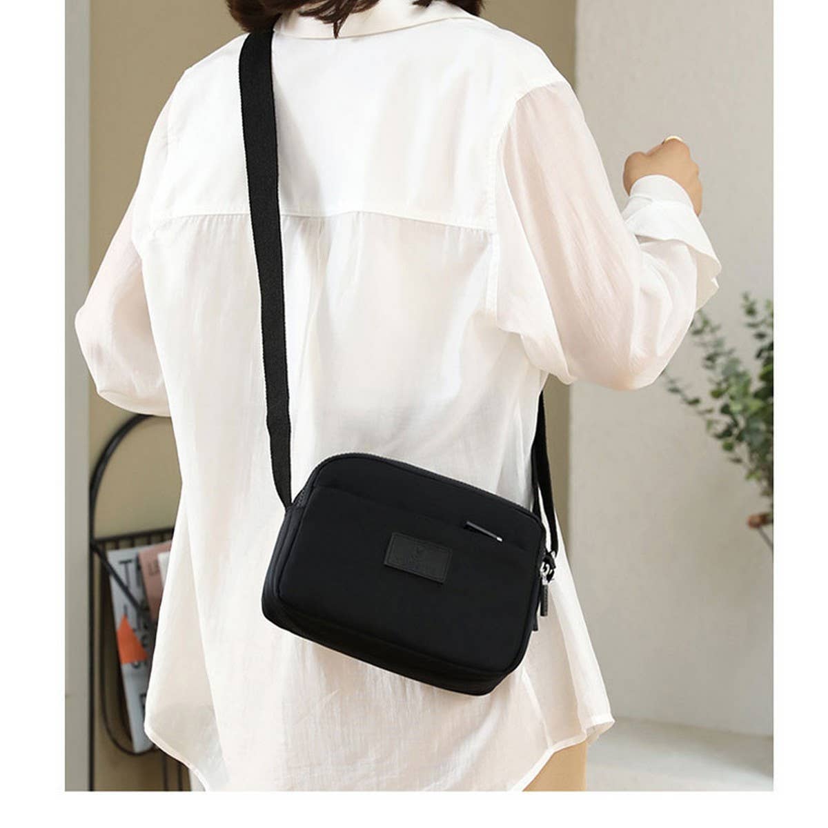 Multi-Pocket Casual Canvas Shoulder Crossbody Bag_Cwab3518