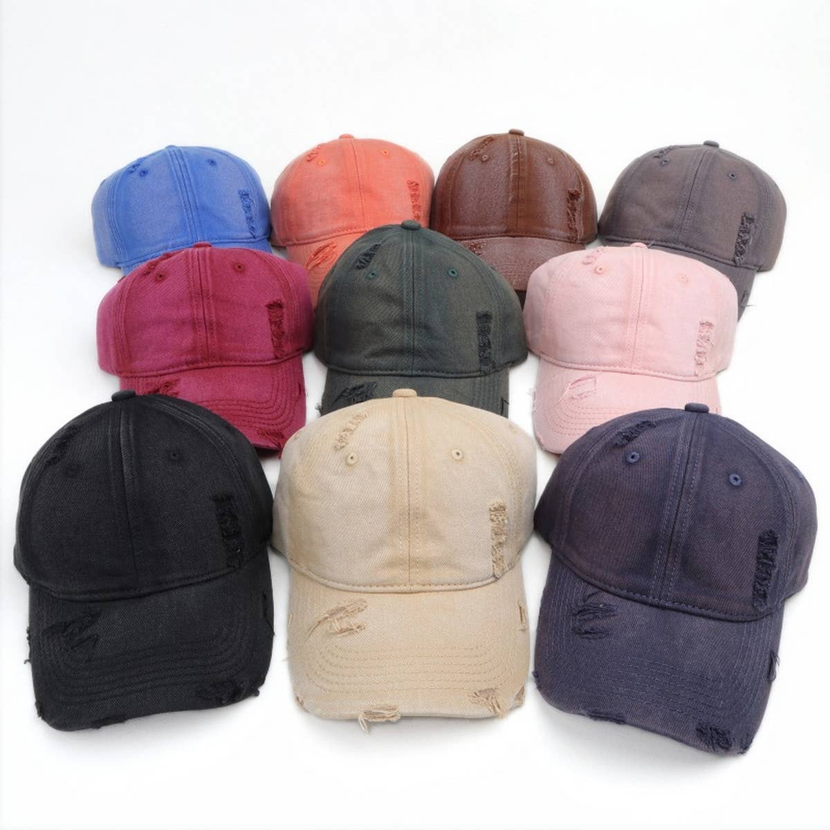 Vintage Washed Baseball Cap Unisex Sun Hat Cwah1544