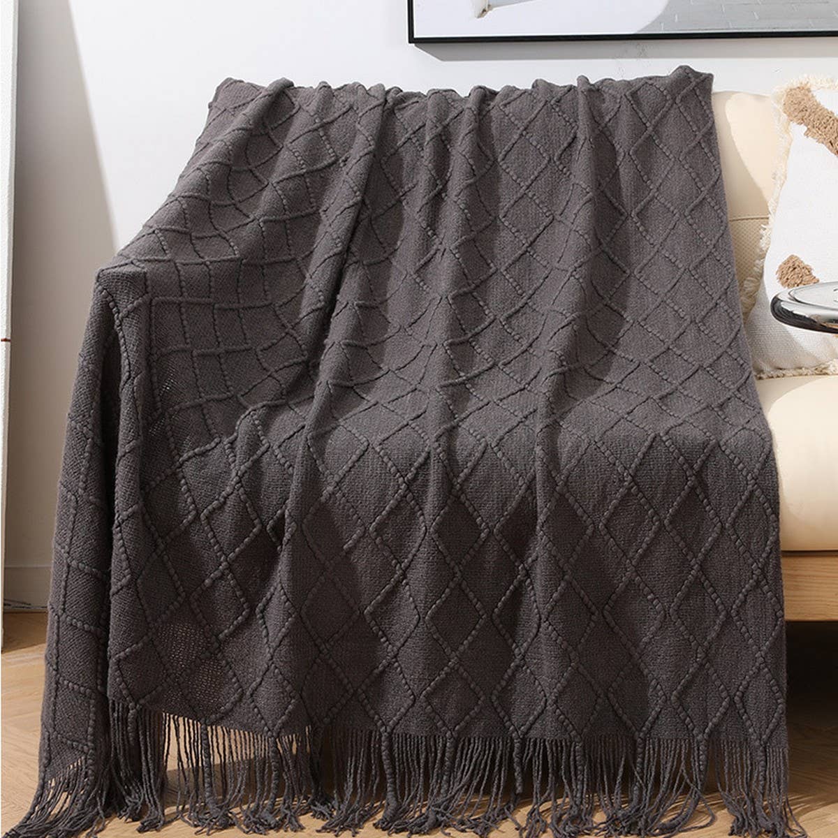 SOFT SOFA COUCH COVER DECORATIVE KNITTED BLANKE_CWMM0218