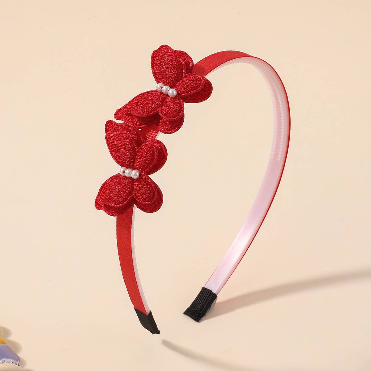 DOUBLE LAYER BUTTERFLY HEADBAND CANDY COLORS_CWAHA6723