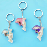NEW DOLPHIN SHAPE KEYCHAIN SOUVENIR PENDANT_CWMM3697