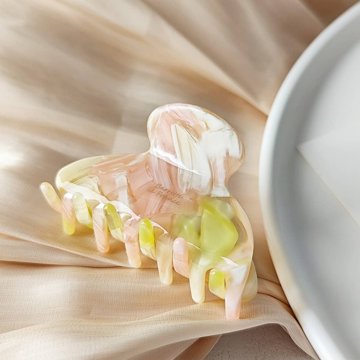 Elegant Acetate Claw Clip?Multicolor Half-Up Hair_Cwaha07221