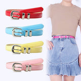 Cwabe0927_Simple Candy Color Thin Belt