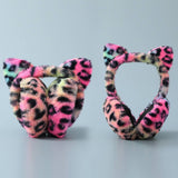 CUTE FOLDABLE LEOPARD PRINT EARMUFFS_CWMM1414