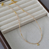 FASHIONABLE AND SIMPLE STAR PENDANT NECKLACE_CWAJE2114