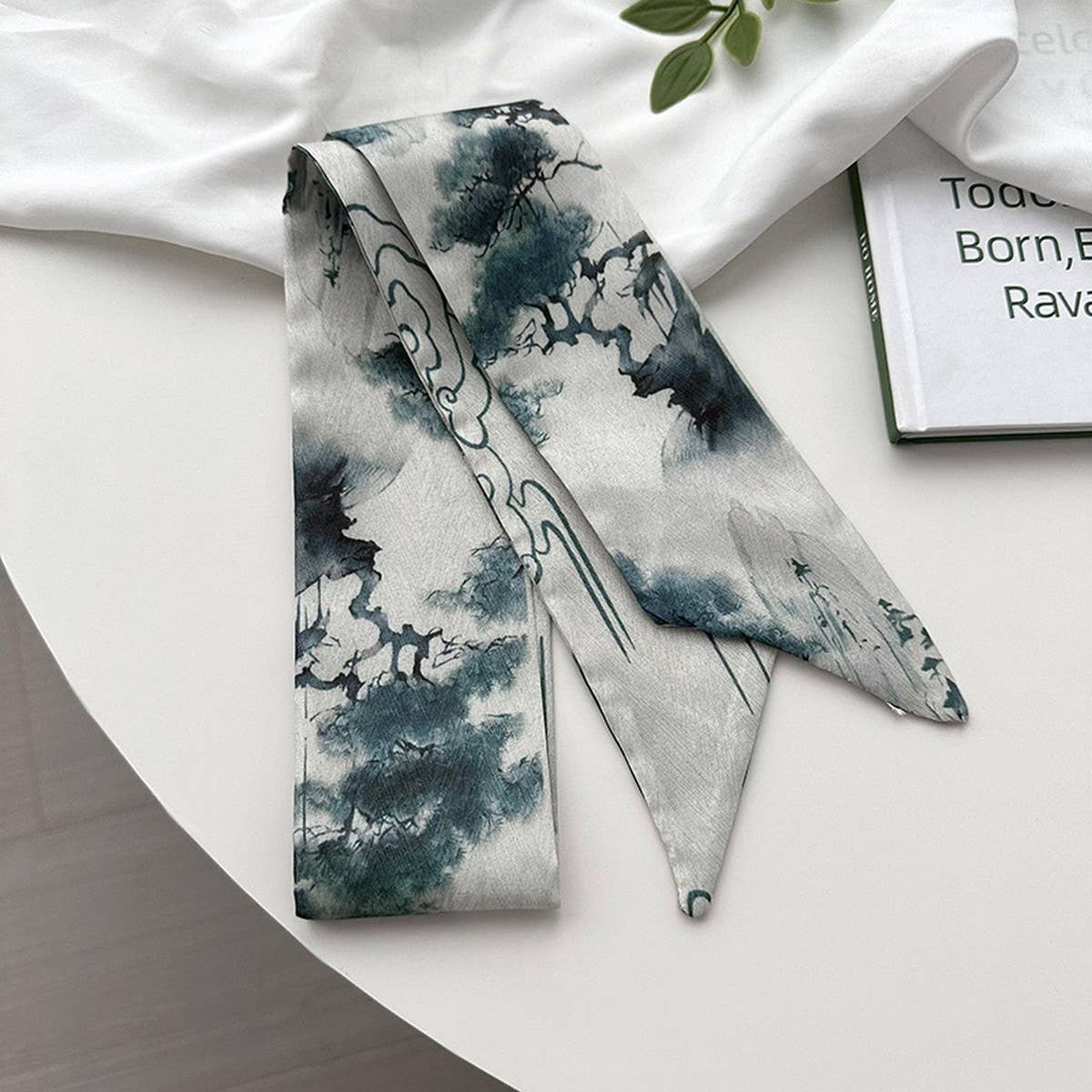 FASHIONABLE HIGH END INK PAINTING STYLE HEADBAND_CWAHA4128