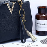 CREATIVE CAR PENDANT RETRO LEATHER KEYCHAIN_CWMM5032