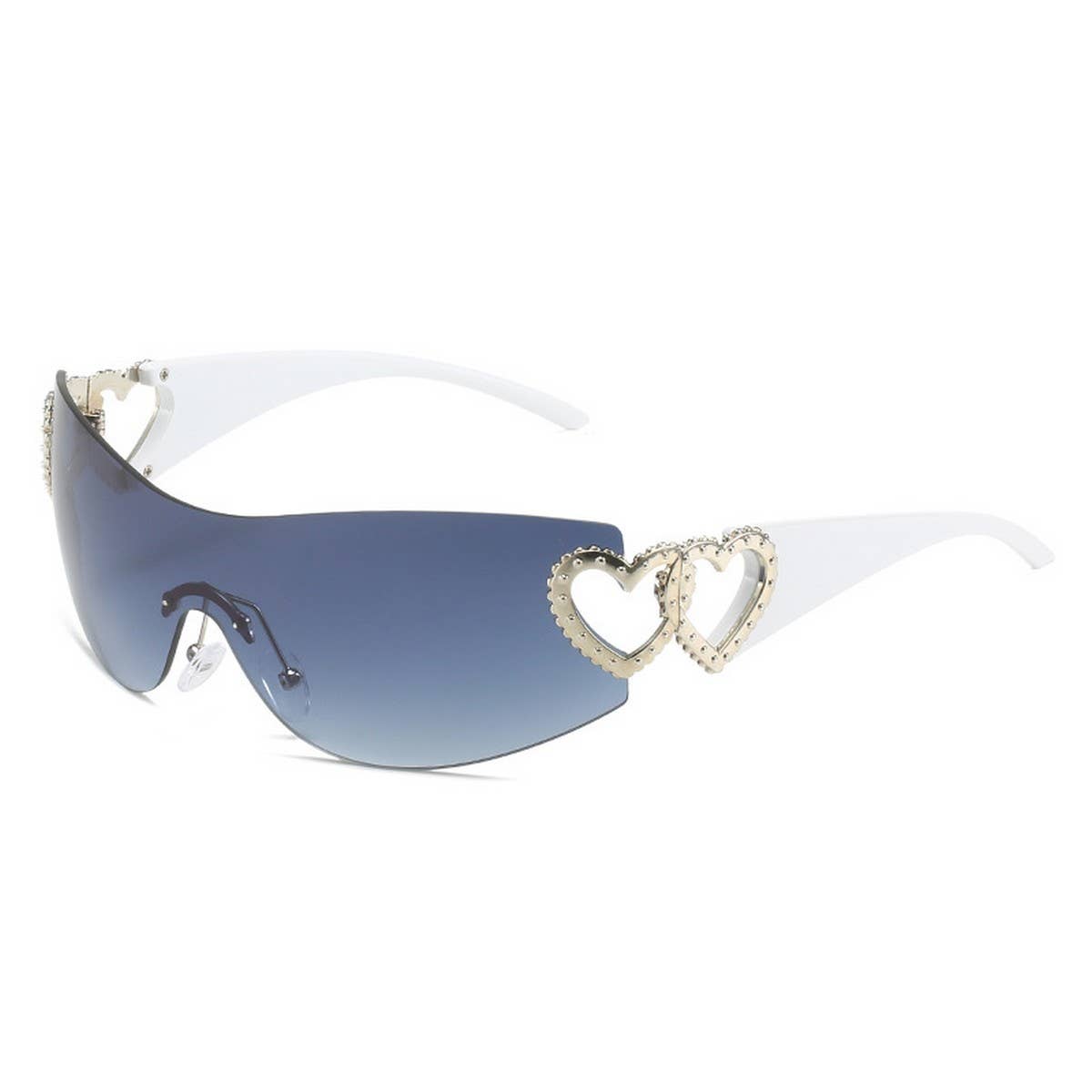 Y2K Style Frameless One-Piece Heart Sunglasses_Cwasg0266