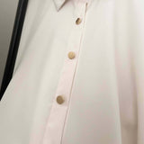 Loose Puff Sleeve Solid Color Casual Dress_Cwdsd6067