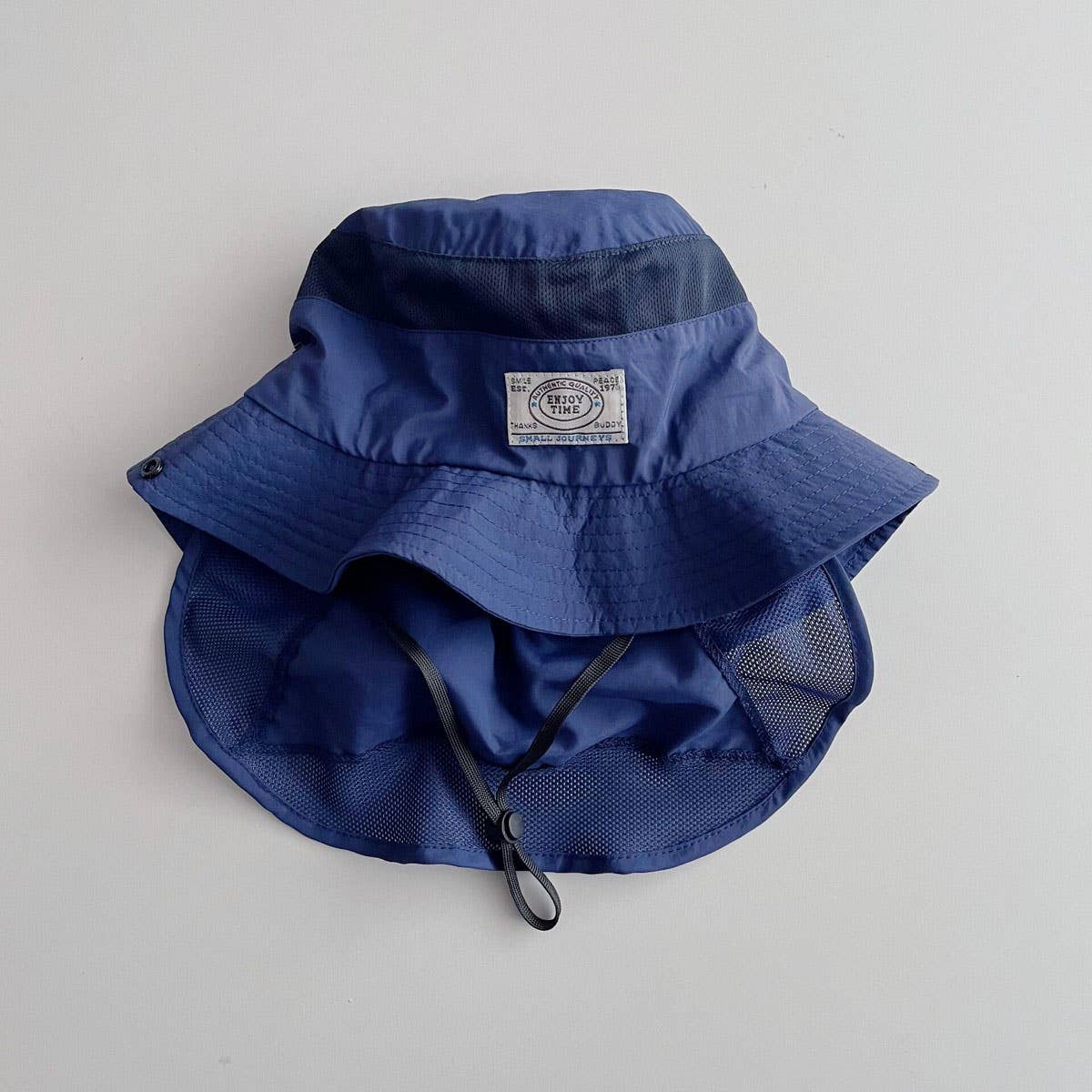 REMOVABLE CHILDRENS COLOR BLOCK BUCKET HAT_CWAH2870