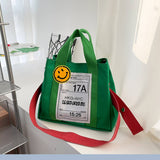 LARGE CAPACITY CUTE CANVAS SHOULDER BAG TOTE BAG_CWAB1674