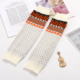 COLORBLOCK BOHEMIAN WOOL PILE SOCKS_CWMM1787