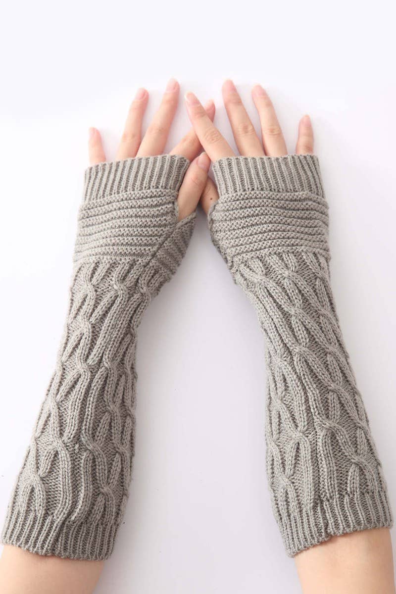 Winter Solid Knit Trendy Hand Warmers_Cwag001