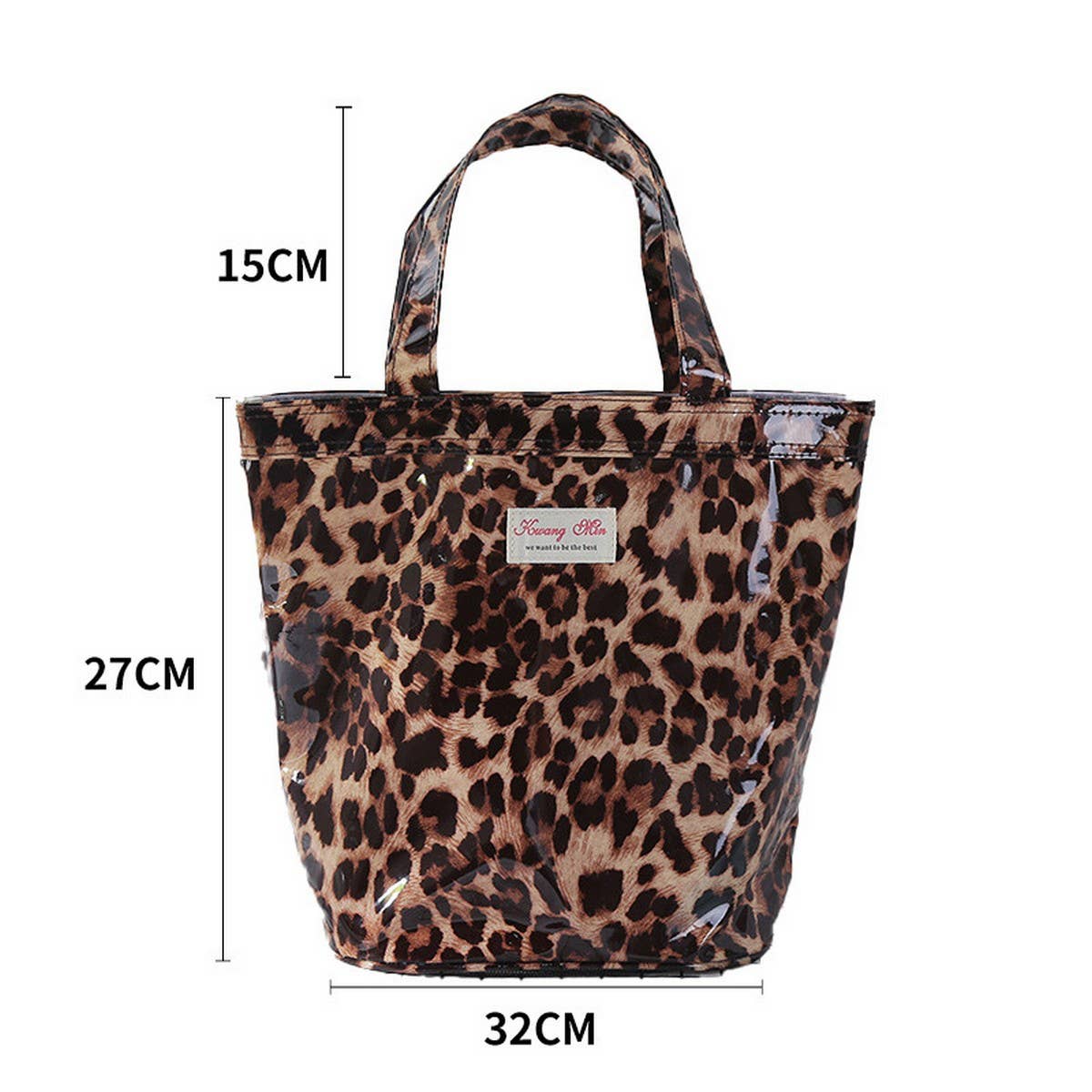 MINIMALIST LEOPARD PRINT PORTABLE STORAGE BAG_CWAB1734
