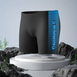 MENS PLUS SIZE HIGH WAIST SWIM TRUNKS MODEST FIT_CWMM6772