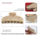 ACETATE DIAMOND HAIR CLIP HAIR ACCESSORIES_CWAHA4237