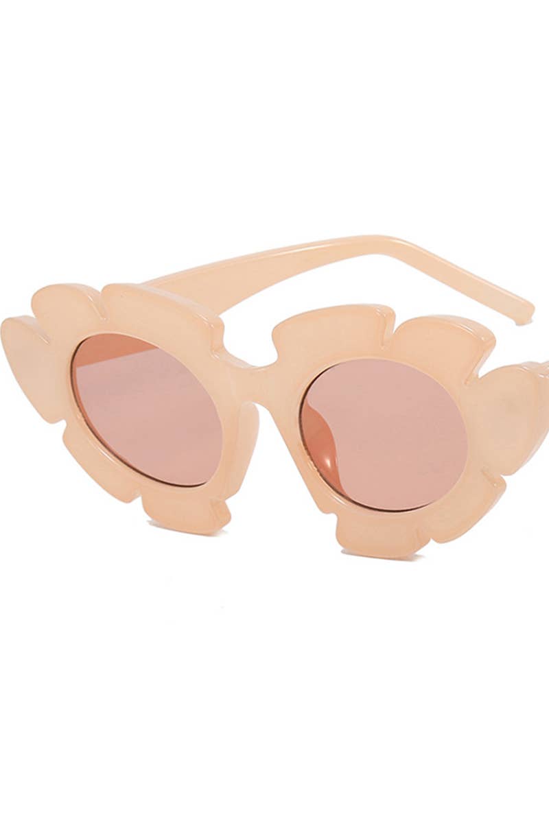 SUNFLOWER SHAPED SUNGLASSES_CWASG0131