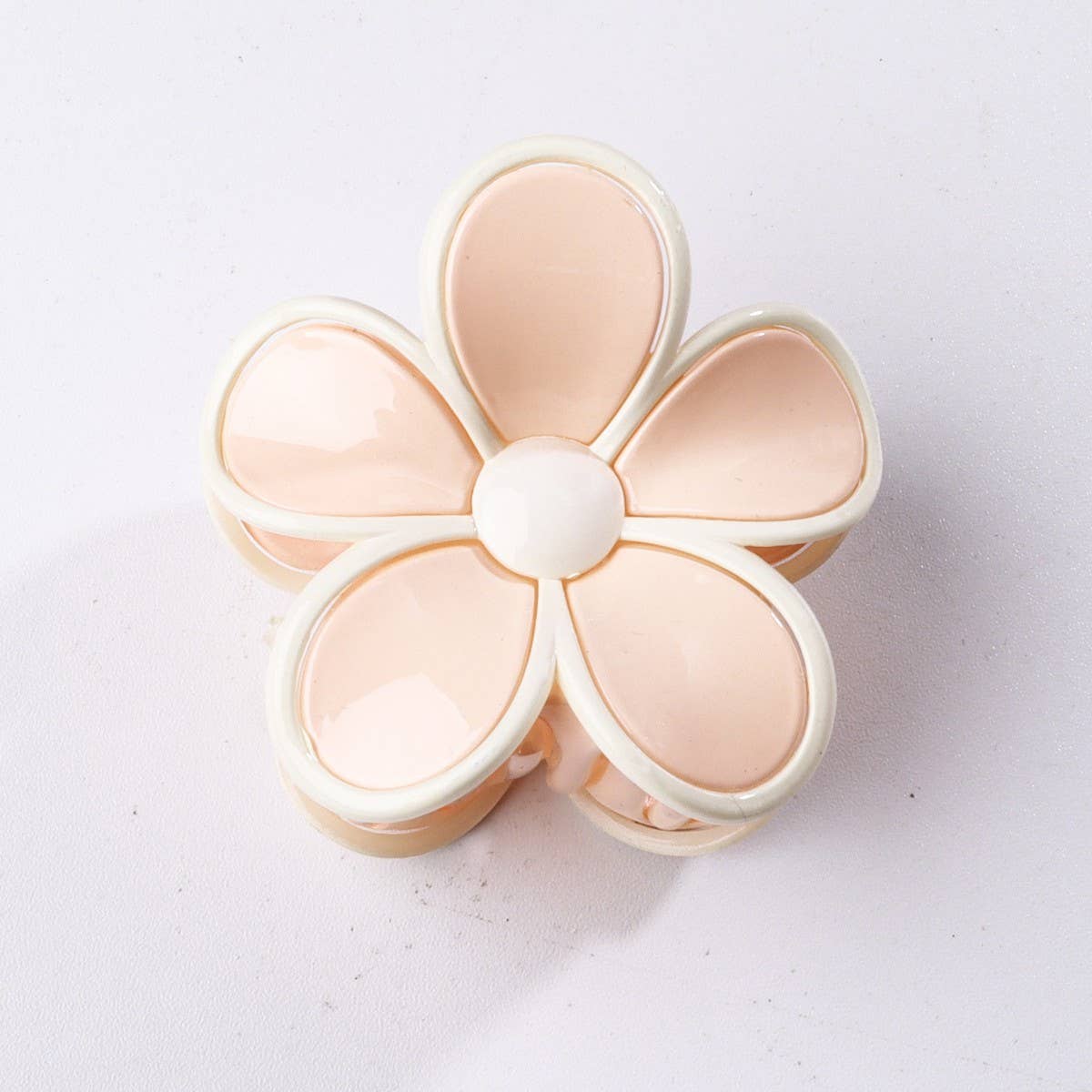 Cwaha1309_Elegant Five Petal Flowers Hair Claw Clip