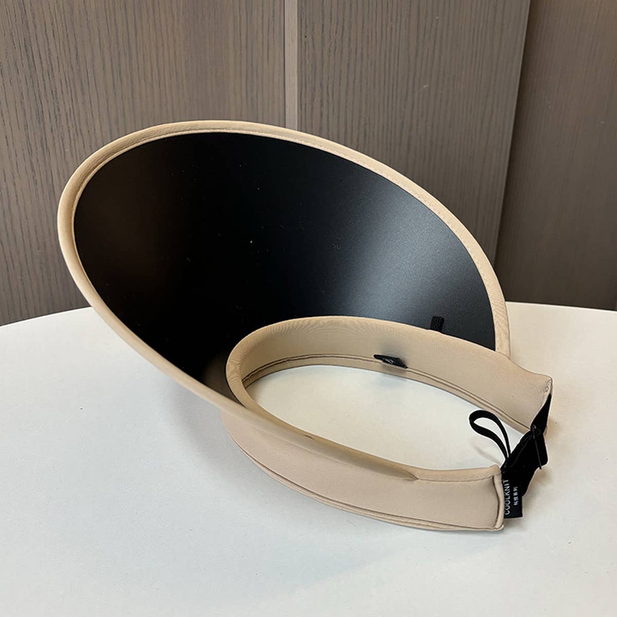 Women Visor Foldable Hollow Hat_Cwah1214