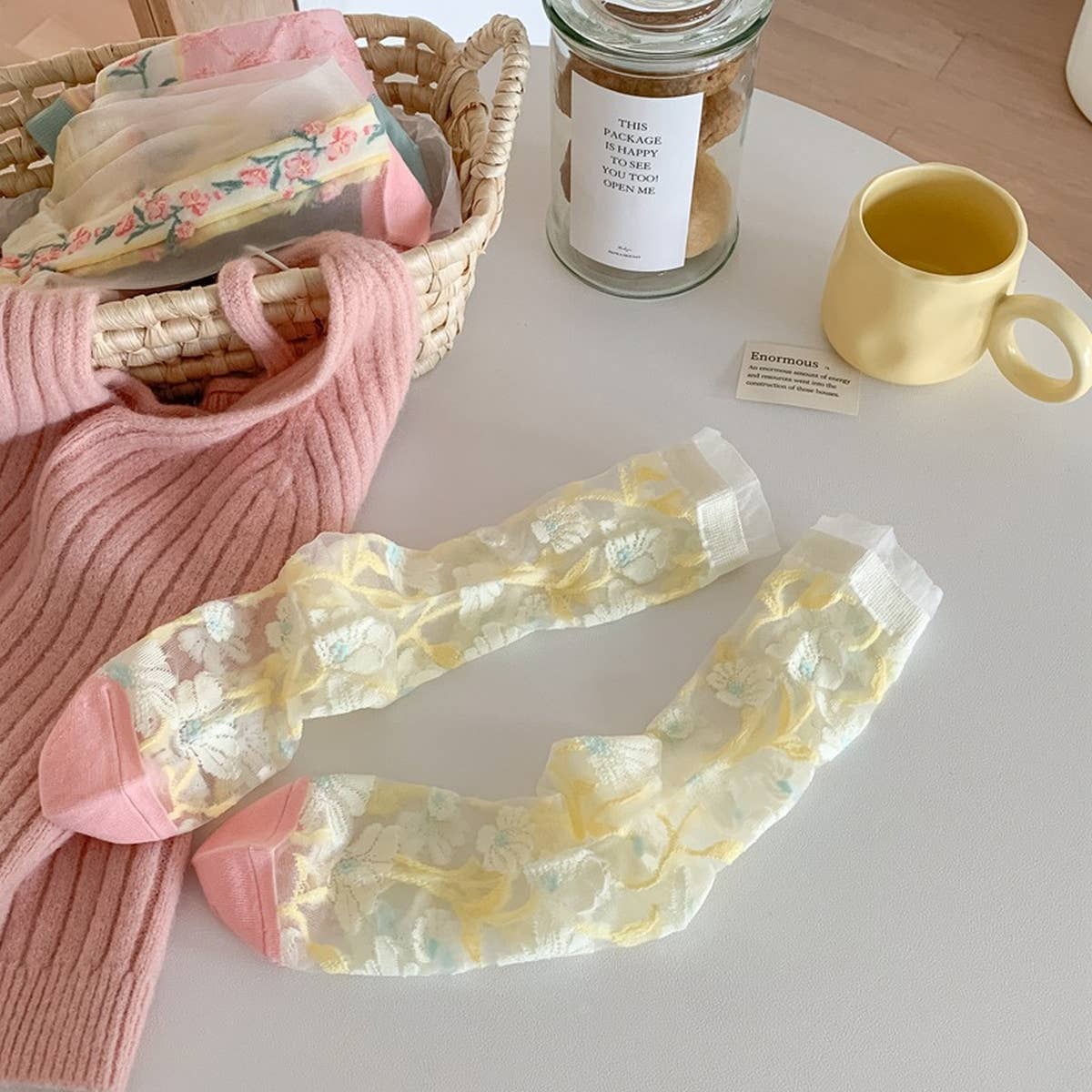 2024 NEW FASHION FLOWER TRANSPARENT SOCKS_CWMS0552