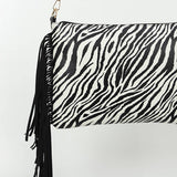 Women Casual Leopard Tassel Shoulder Bag_Cwab0803
