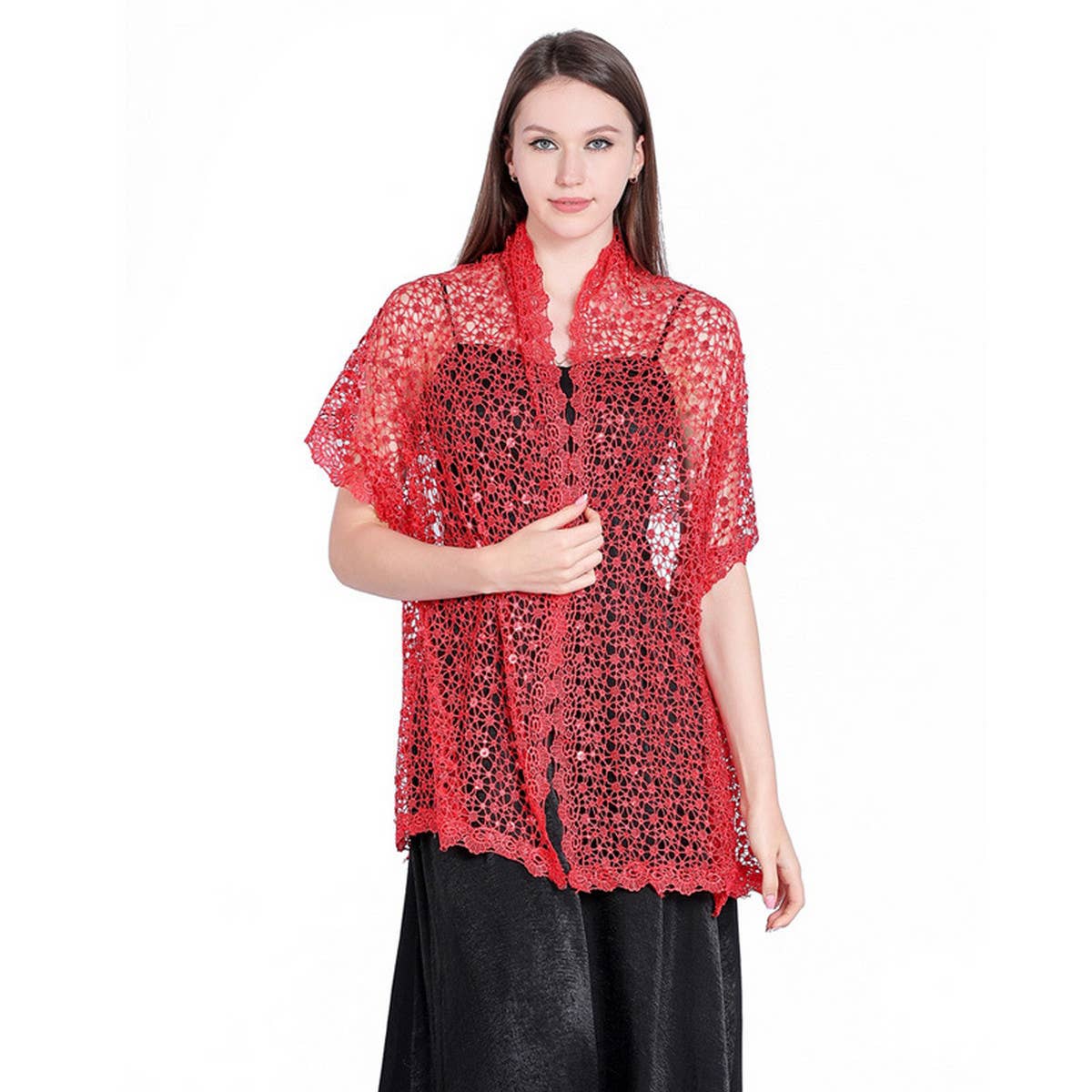 Wear An Embroidered Evening Cape_Cwasc1088