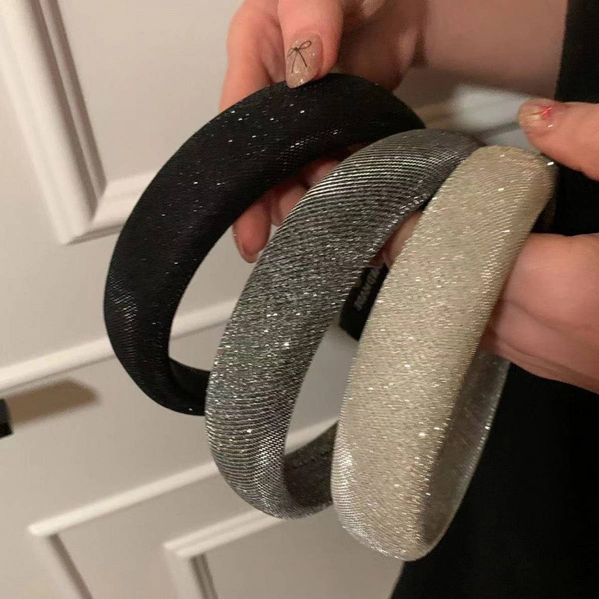 LIGHT LUXURY TEMPERAMENT SUPER SHINY HEADBAND_CWAHA2839