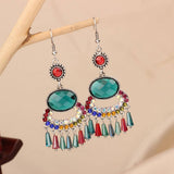 HIGH END AND VERSATILE RETRO ETHNIC STYLE EARRINGS_CWAJE4009