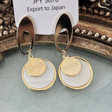 LIGHT LUXURY ROUND SHELL EARRINGS_CWAJE1526