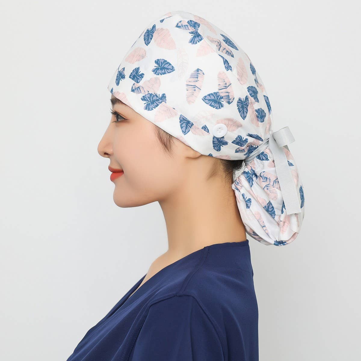 Long Hair Style Baotou Hat Frosted Work Hat_Cwah3385