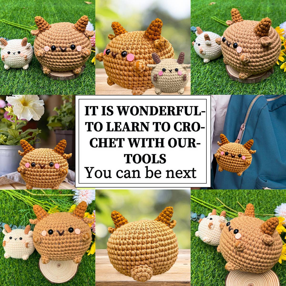 LAMB CROCHET DOLL MATERIAL KIT_CWMM1872