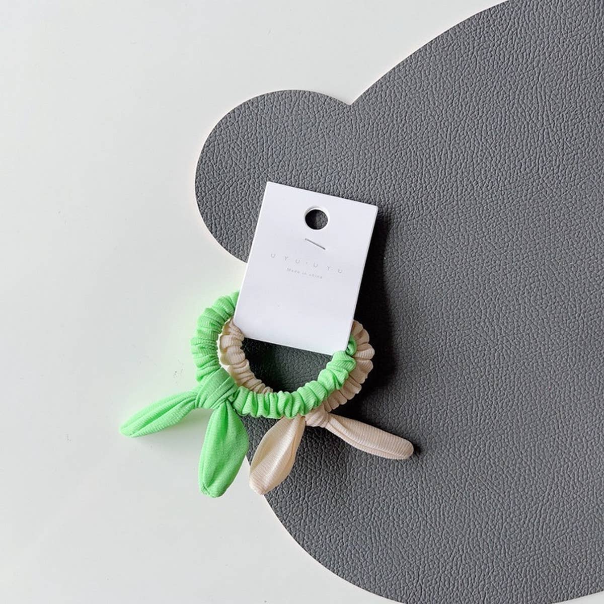 NEW COLOR MATCHING BOW HAIR RING HAIR ROPE_CWAHA1851