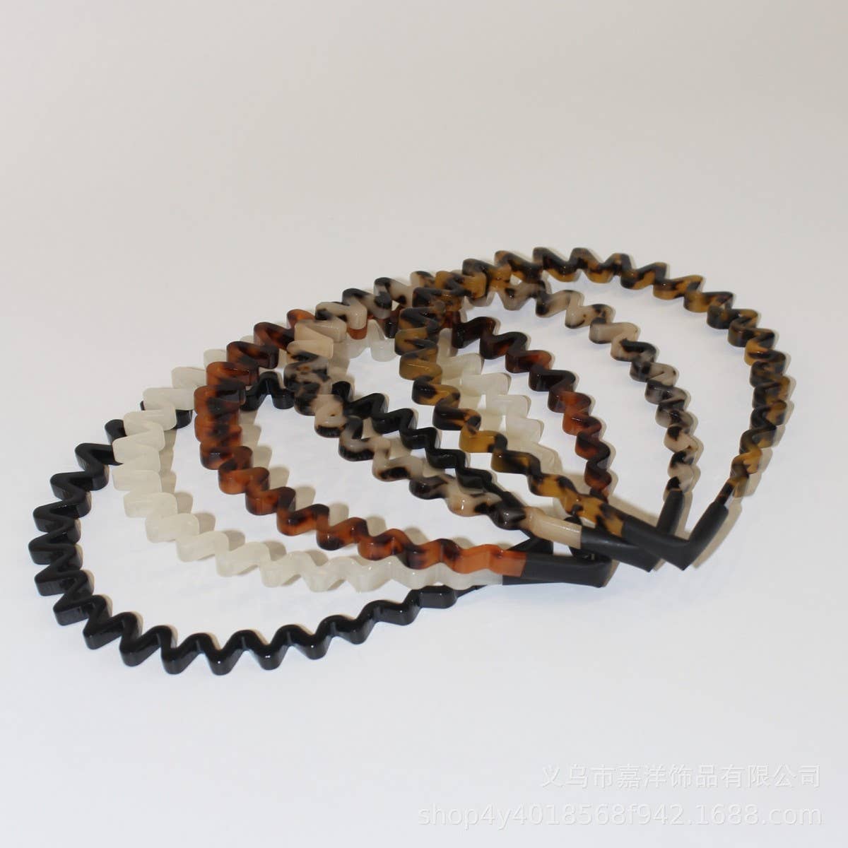 HIGH TOP WAVE LIGHT LUXURY HEADBAND_CWAHA2685