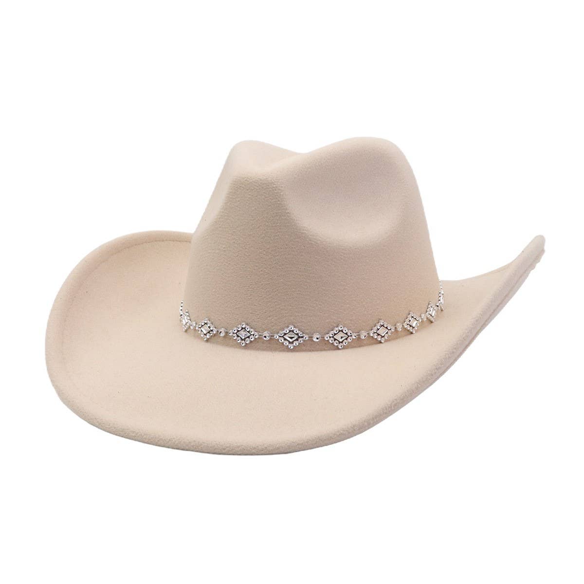 MEN WOMEN FELT COWBOY WESTERN FEDORA_CWAH04442
