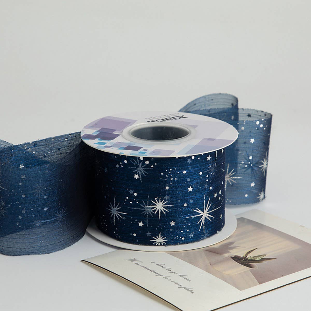 STARRY SKY PLEATED YARN HANDMADE DIY RIBBON_CWMM5760