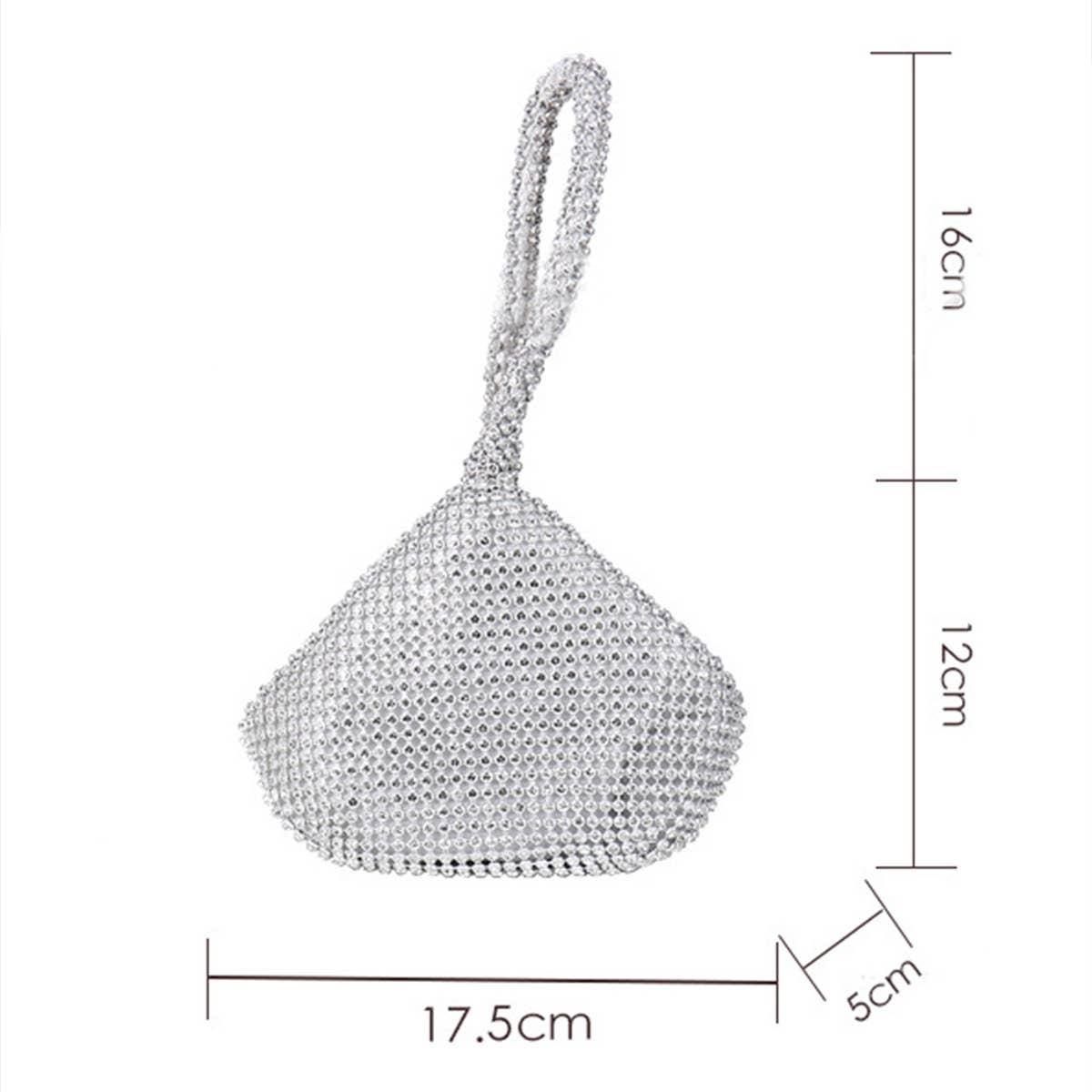 Women Fashion Triangle Diamond Handbag_Cwab0603