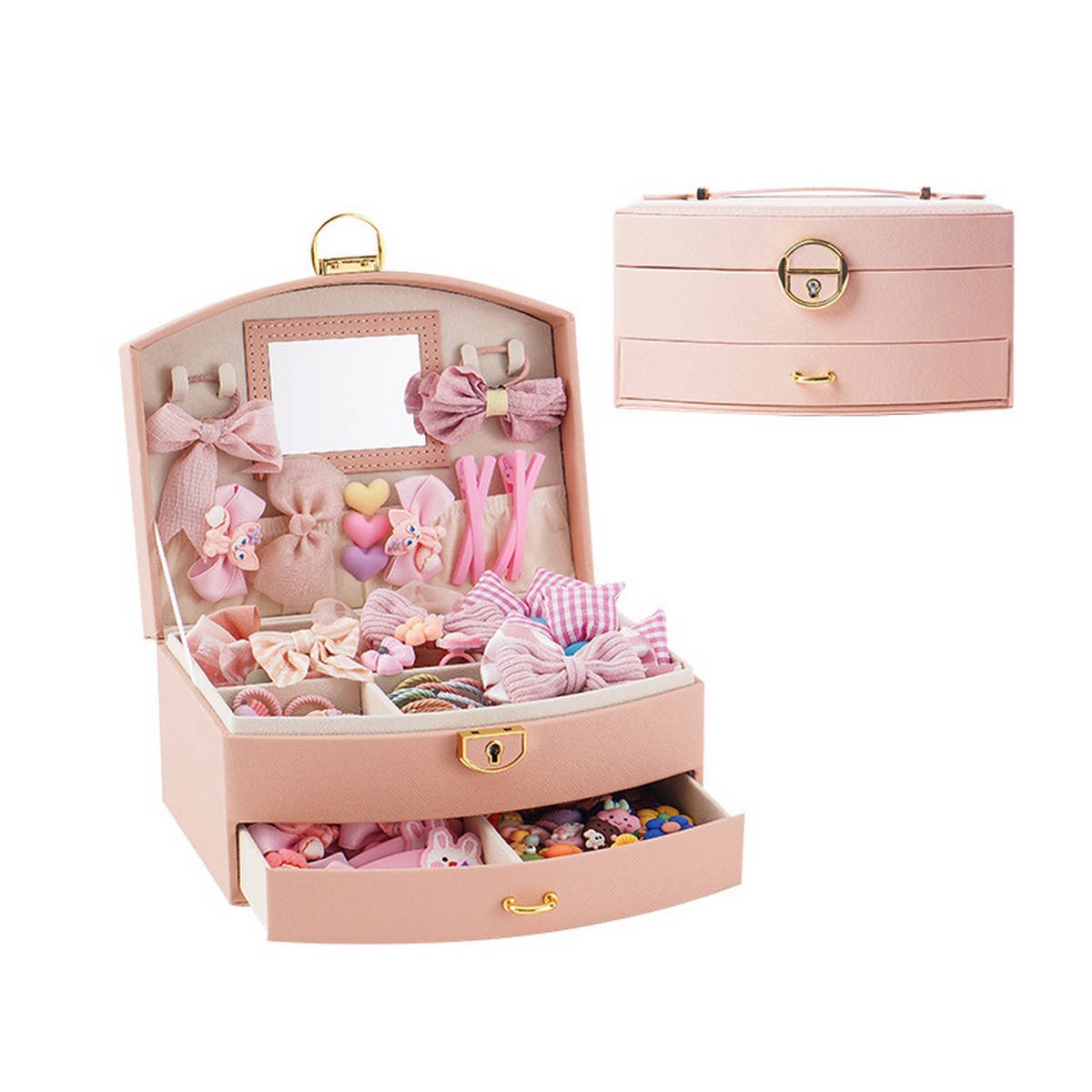 NEW NECKLACE EARRINGS JEWELRY BOX_CWMM1683