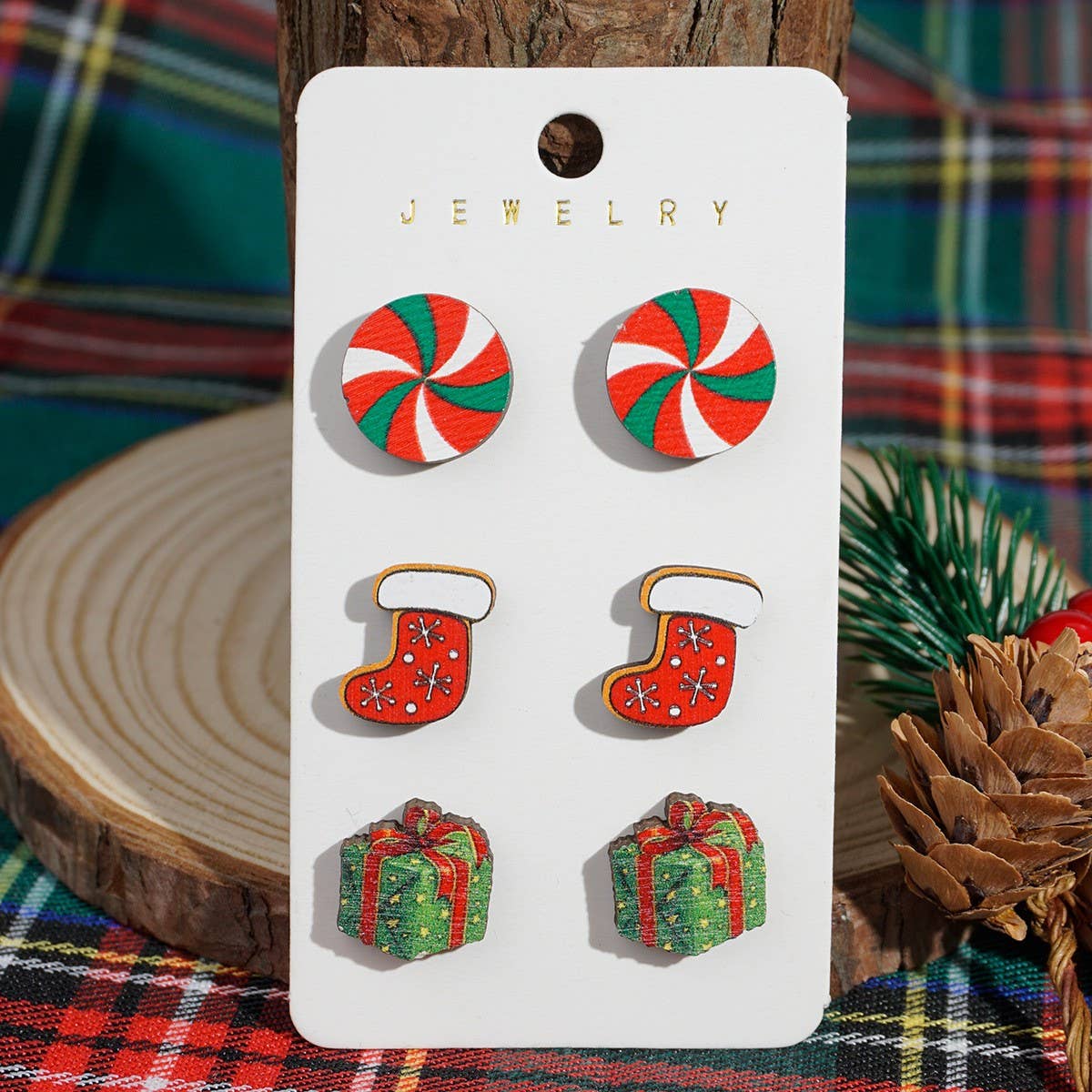 CHRISTMAS EARRINGS NEW ARRIVAL ELK EARRINGS SET_CWMM2616