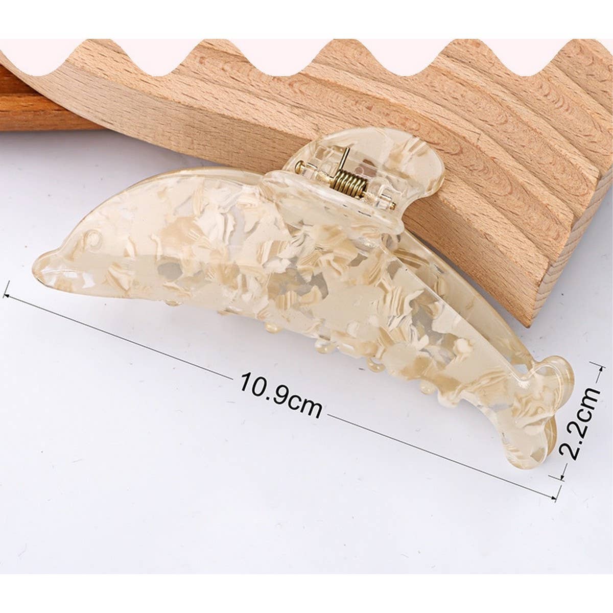 Cwaha1393_Dolphin Hair Claw Clip