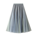 LAYERED OMBRE TULLE FLARED MAXI SKIRT_CWBMS0400