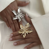 NEW IRREGULAR IMITATION PEARL ADJUSTABLE RING_CWMM3231