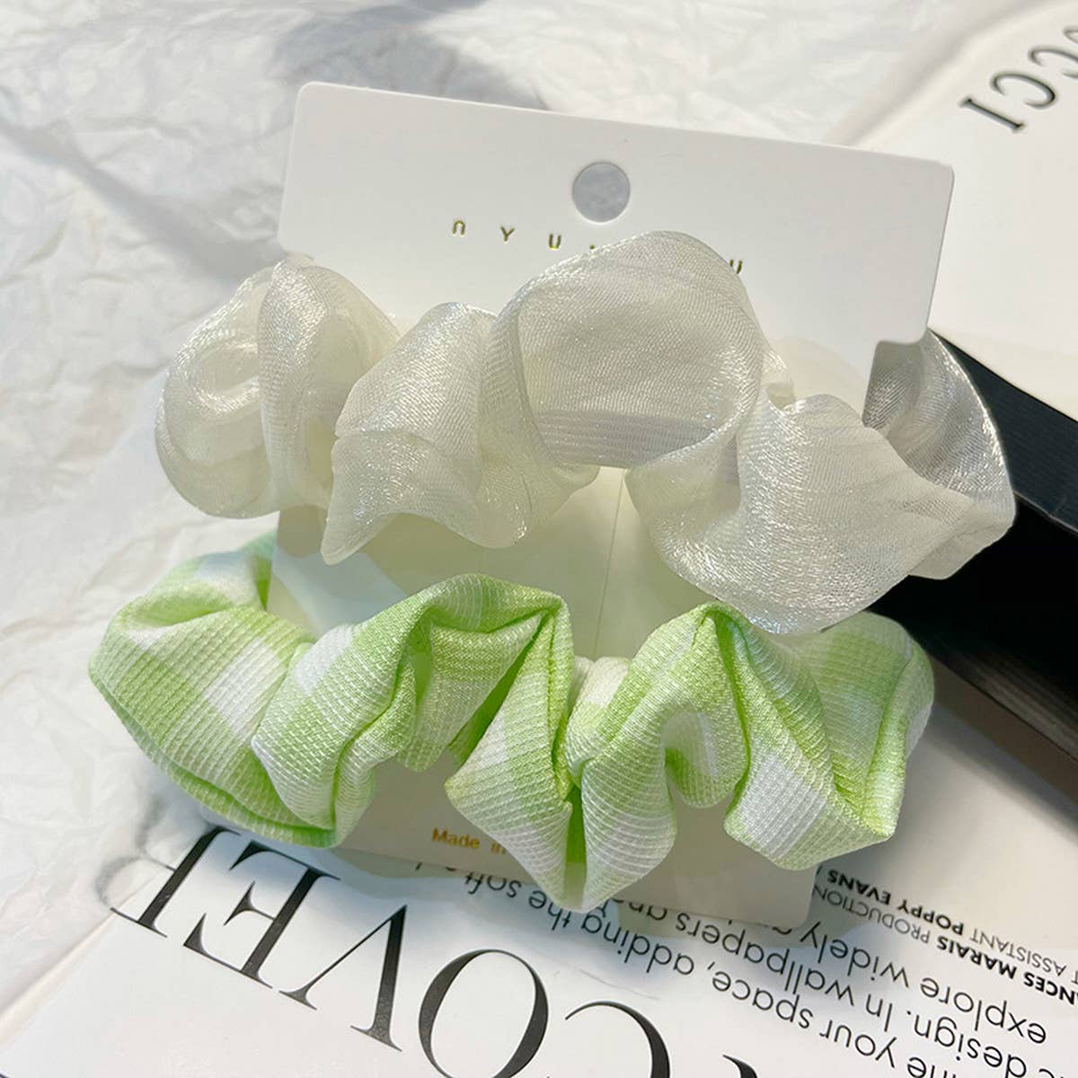 RETRO SIMPLE LARGE INTESTINE HAIR TIE_CWAHA0762