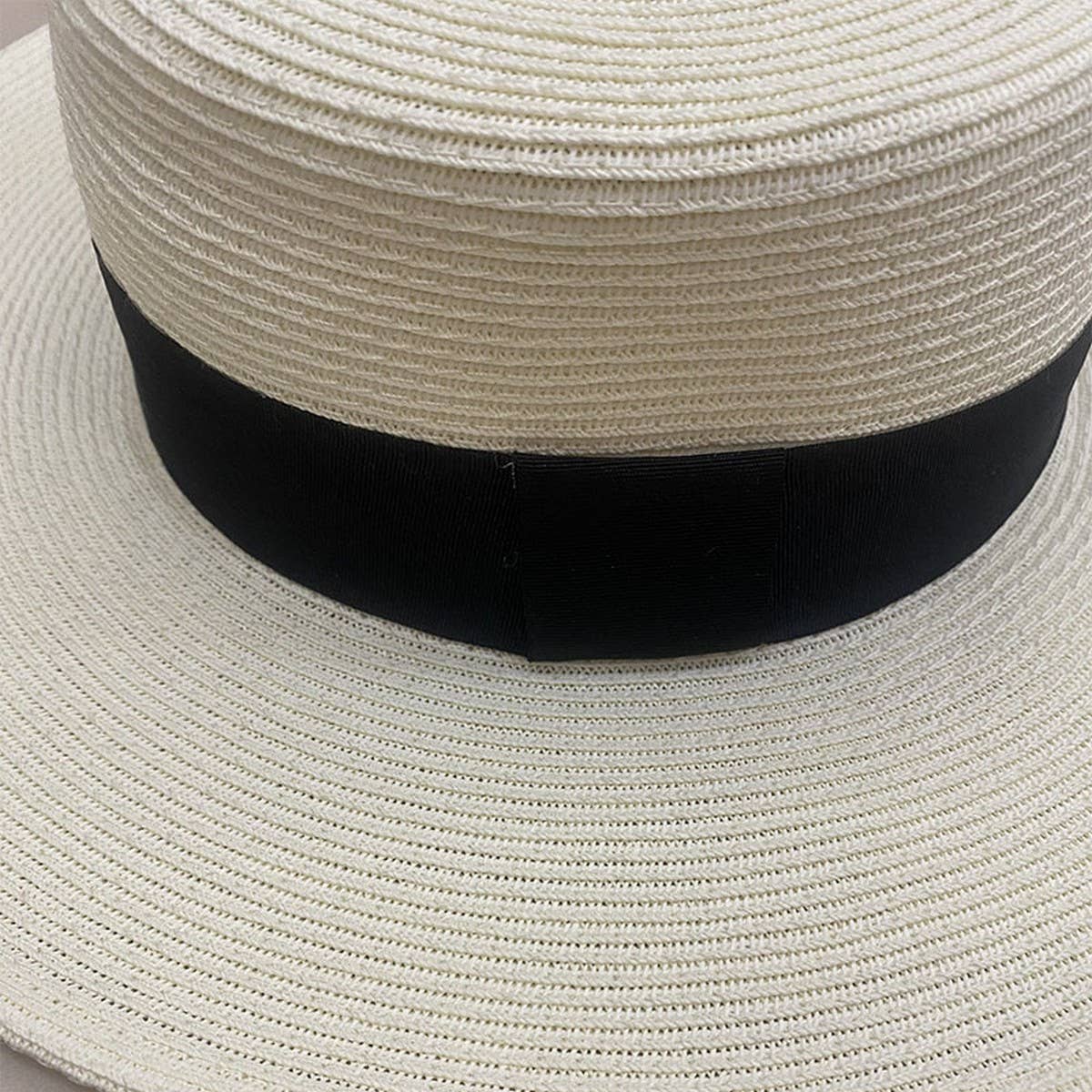 SUMMER SIMPLE WIDE BRIM ENCRYPTED SUN HAT_CWAH3562