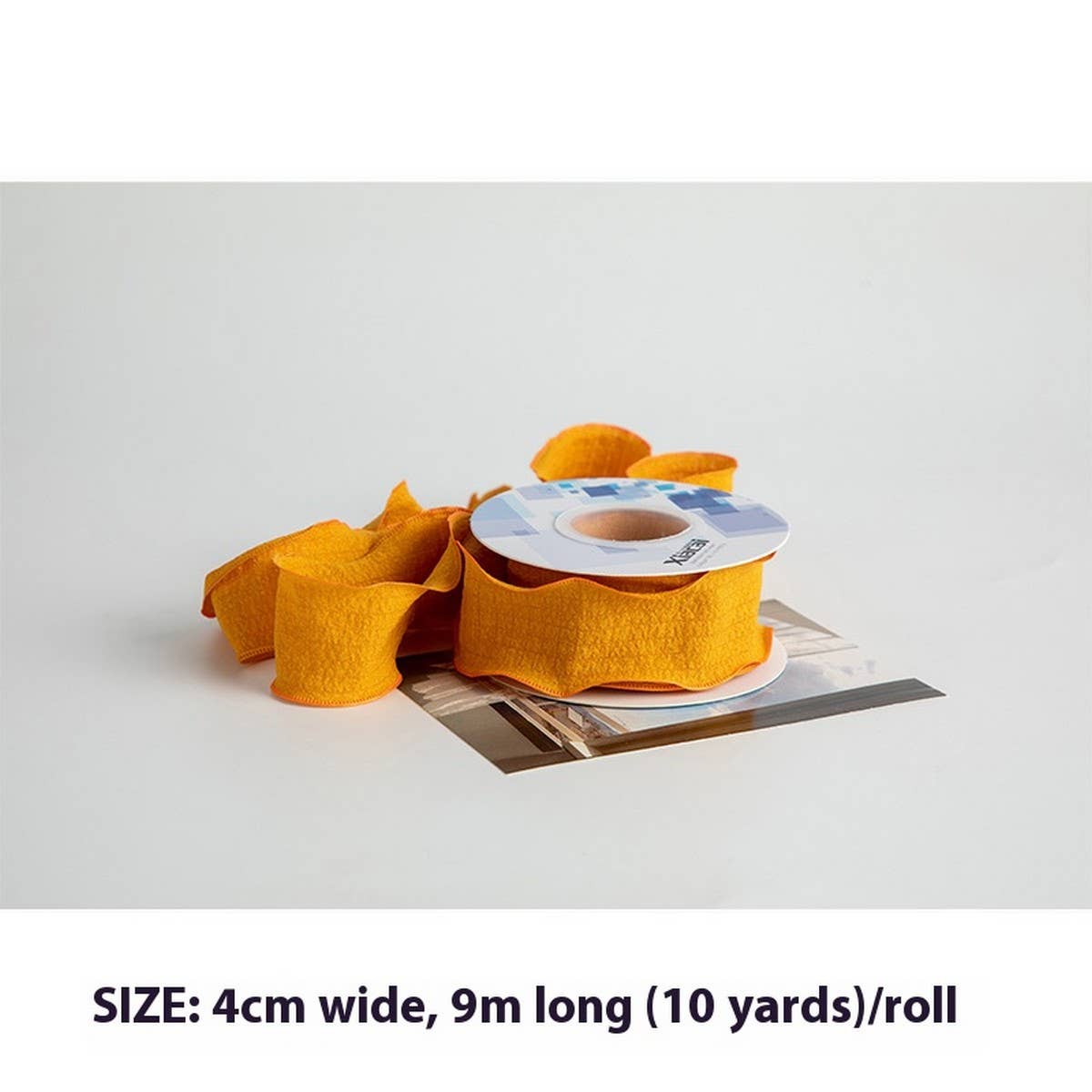 4CM WAVE LACE RUFFLED RIBBON DIY RIBBON_CWMM5775