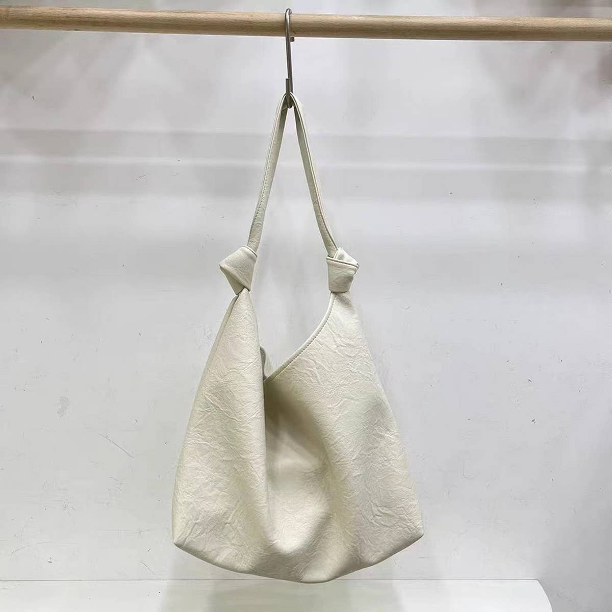 LARGE CAPACITY SOFT LEATHER HANDBAG SHOULDER BAG_CWAB4102