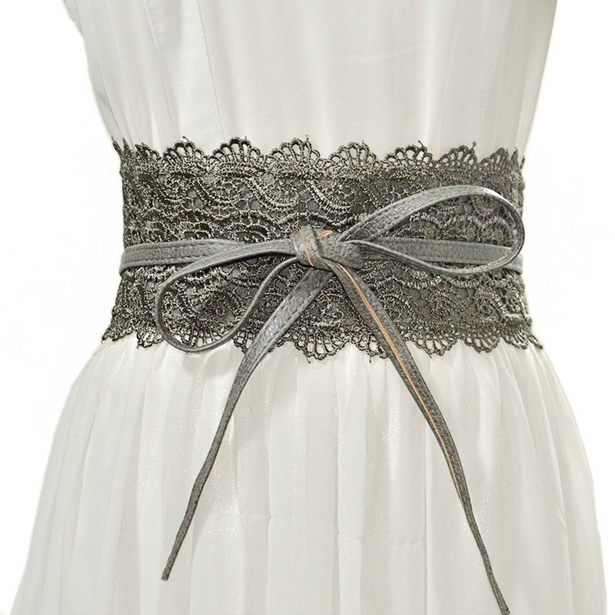 Elegant Lace Wide Waistband ? Fashion Accessory_Cwmm1009