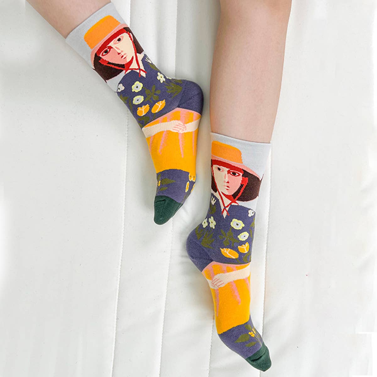 CARTOON JACQUARD SNOWBOARDING SOCKS_CWMS0198