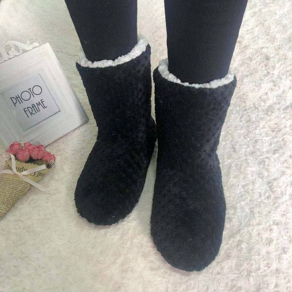 Winter Warmth And Non-Slip Soft Sole Sock Slippers_Cwms1210